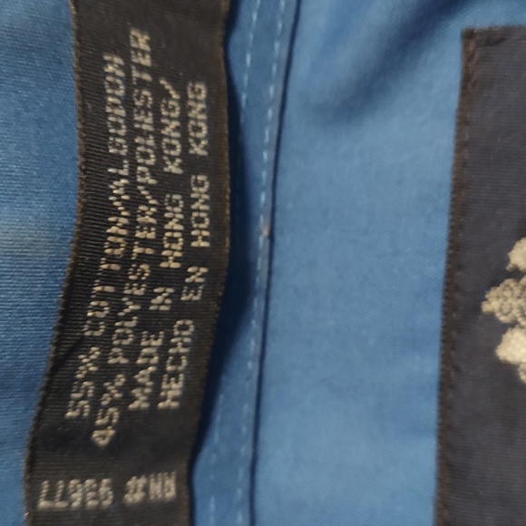 Stafford wrinkle free royal blue dress shirt size 17 1/2 44-35 - Picture 3 of 3